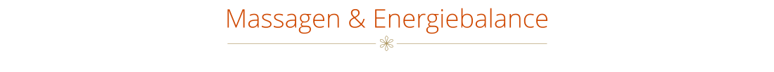 Massagen & Energiebalance  ]